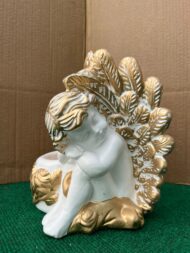 Anjo Decorativo com Vaso