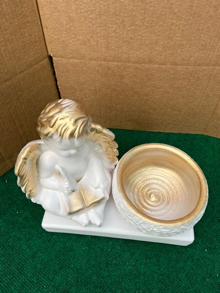 Anjo Decorativo com Taça - Imagem 3