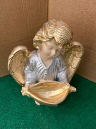 Anjo Decorativo em Tons Dourados e Prateados - Imagem 2