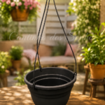 Vaso de Suspensão Cinza 22 cm