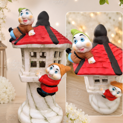 Farol dos Duendes Decorativo – 40 cm